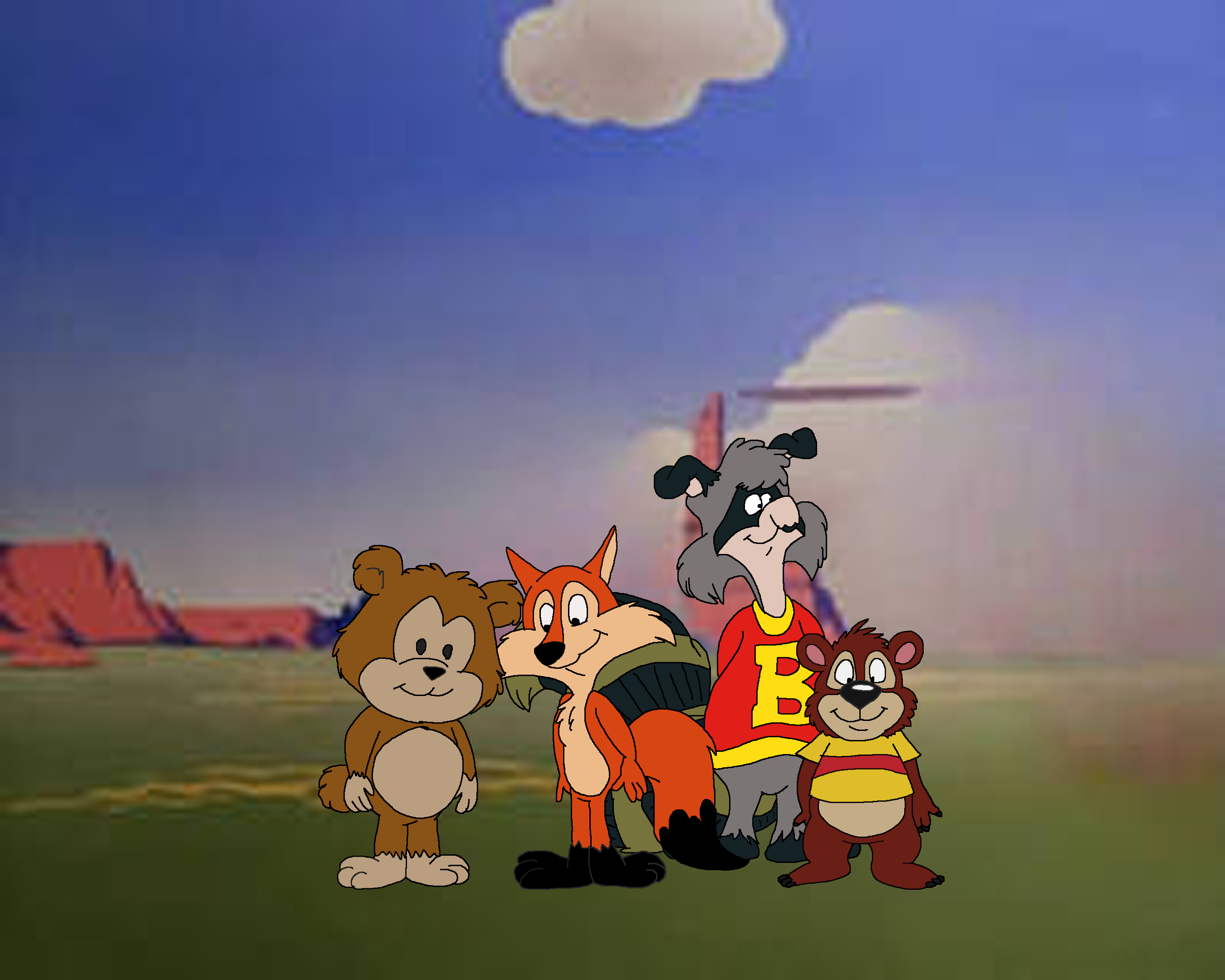 Bert Buttons and Rusty in Canadan wilderness by TomArmstrong20 on ...
