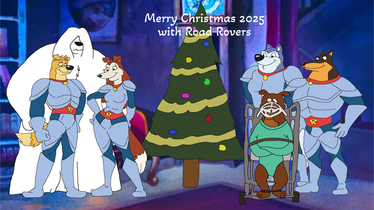 Facebook Road Rovers Merry Christmas 2025 from Road Rovers by TomArmstrong20 on DeviantArt