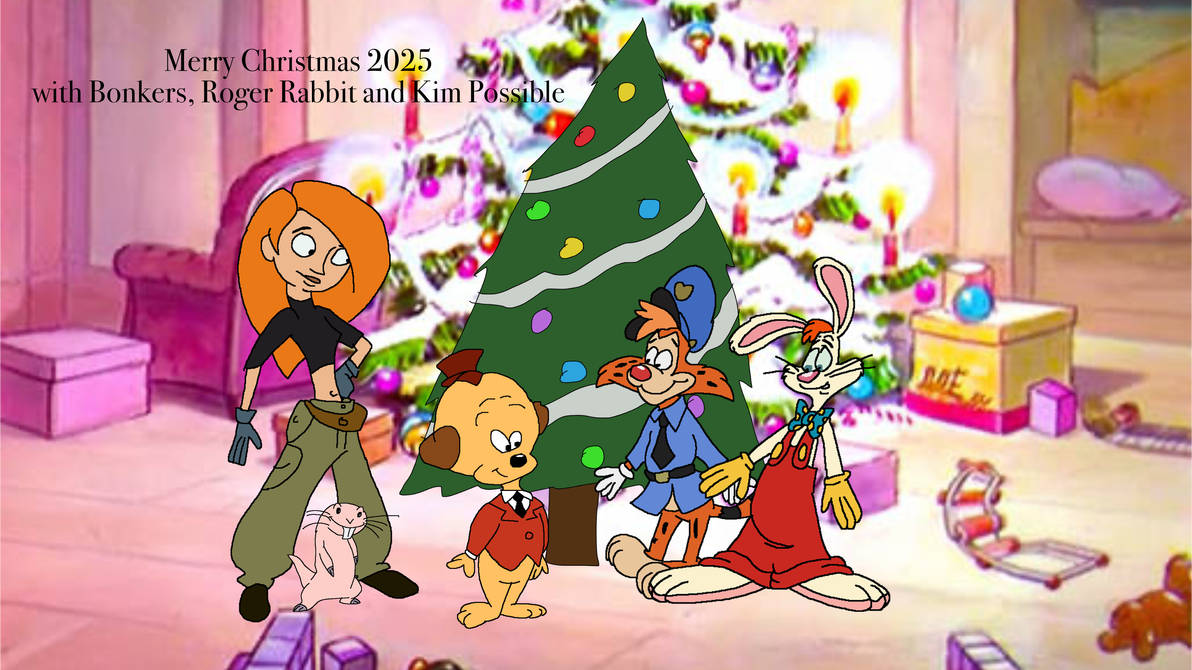 Armstrong Rabbit Merry Christmas 2025 with Bonkers Roger Rabbit and by TomArmstrong20 on ...