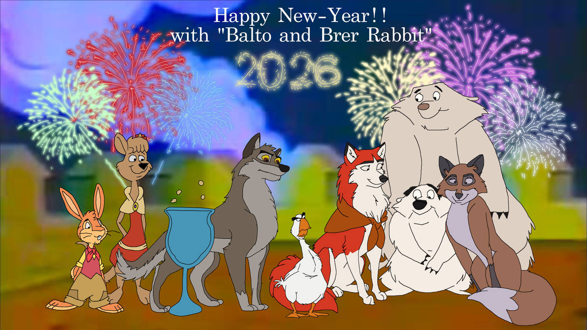 Armstrong Rabbit Happy New Year with Balto and Brer Rabbit by TomArmstrong20 on DeviantArt