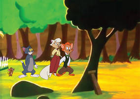 In the woods fake