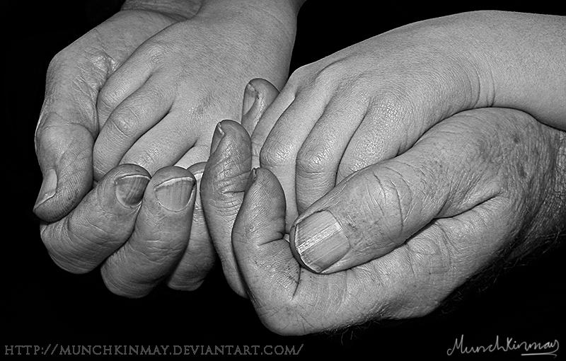 Grandad's hands