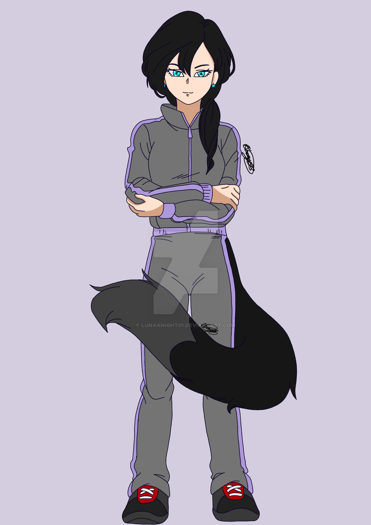 Solo my DBZ OC by LunaKnight01 on DeviantArt