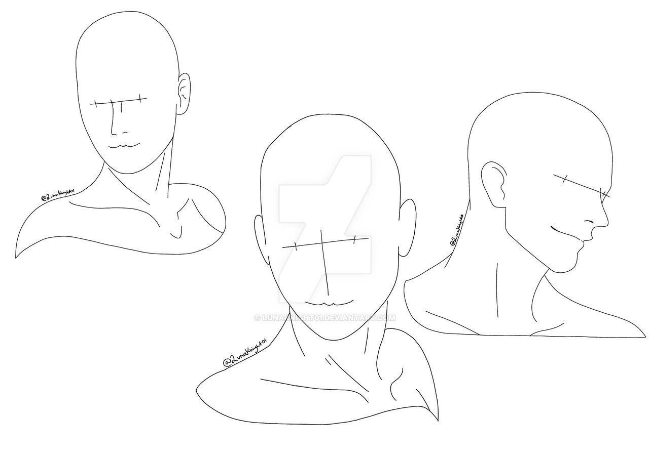 Random Head Positions Practicing Head positions by LunaKnight01 on DeviantArt