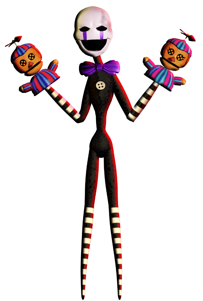 C4D- FNAF] The puppet master (Nightmare ver.) by christianzc on DeviantArt