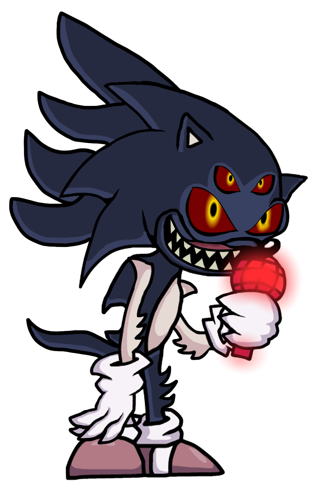 FNF] Super Sonic.EXE (Requested) by 205tob on DeviantArt