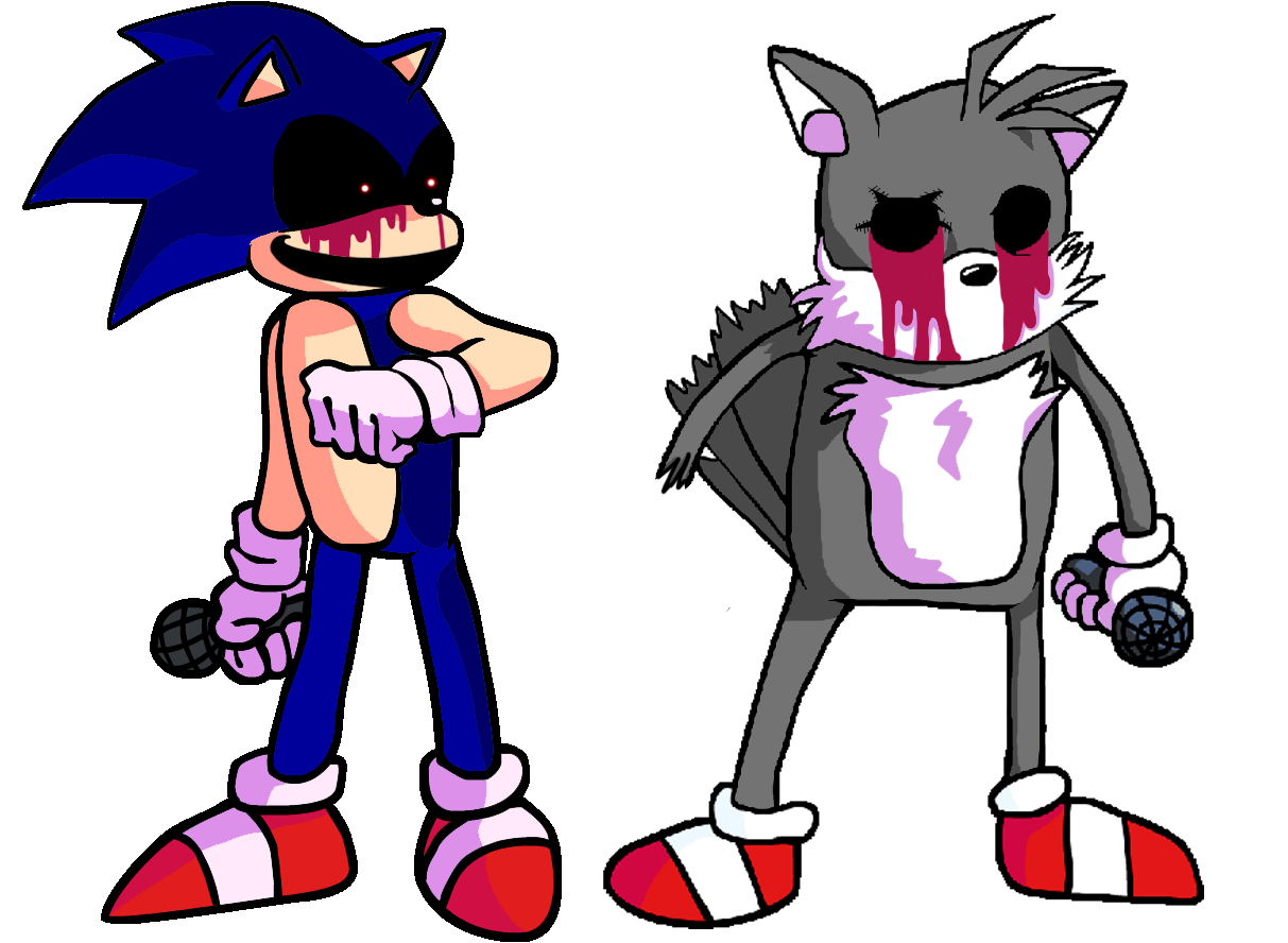 FNF VS Tails.exe v2  Friday Night Funkin