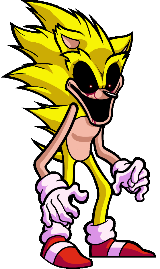 FNF] Super Sonic.EXE (Requested) by 205tob on DeviantArt