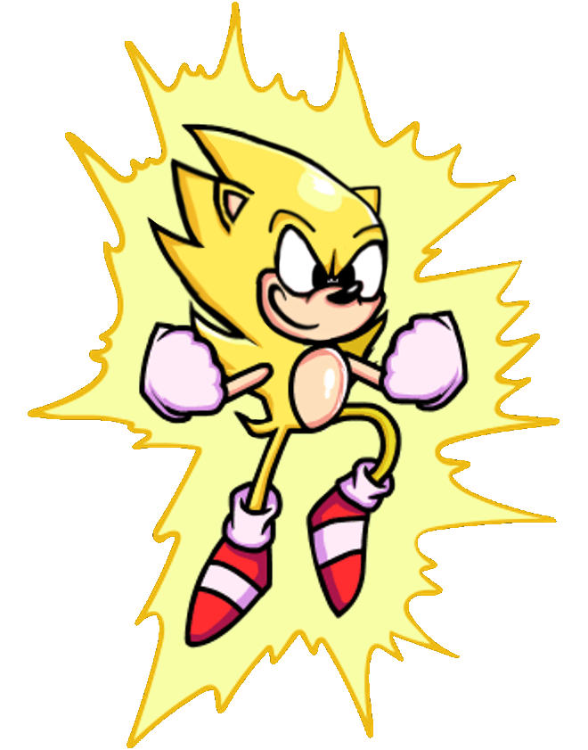 Fleetway Super Sonic Render (Sonic The Comic) #2 by CF2364 on DeviantArt