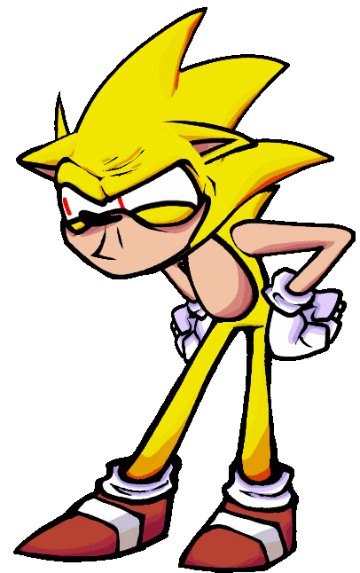 FNF] Super Sonic.EXE (Requested) by 205tob on DeviantArt