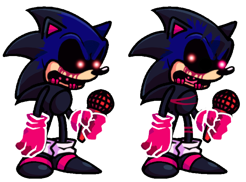 FNF] Super Sonic.EXE V2 by 205tob on DeviantArt