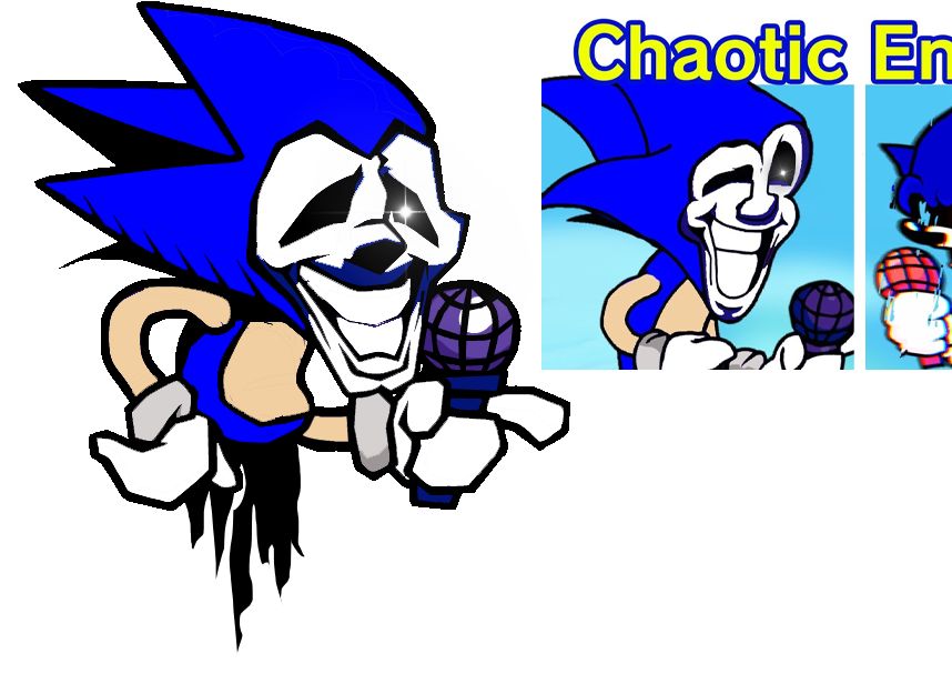 Pixilart - Majin Sonic fnf by Tchobao