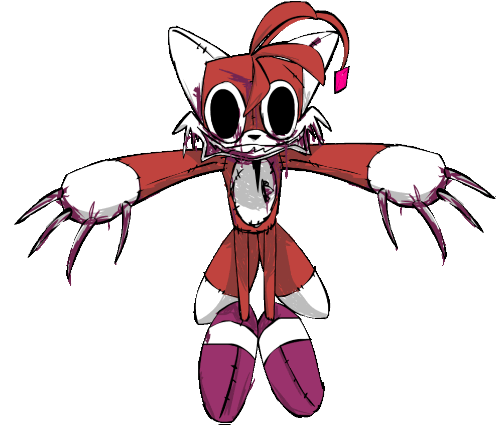 B3 Tails Doll Sprites by Ethen1255 on Newgrounds