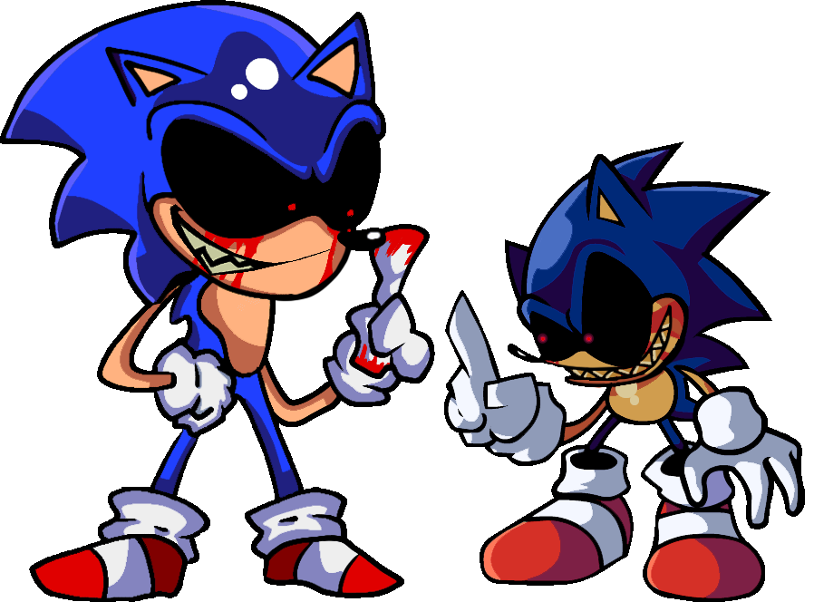 FNF] Sonic.EXE 3.0 all Poses (Found) by 205tob on DeviantArt