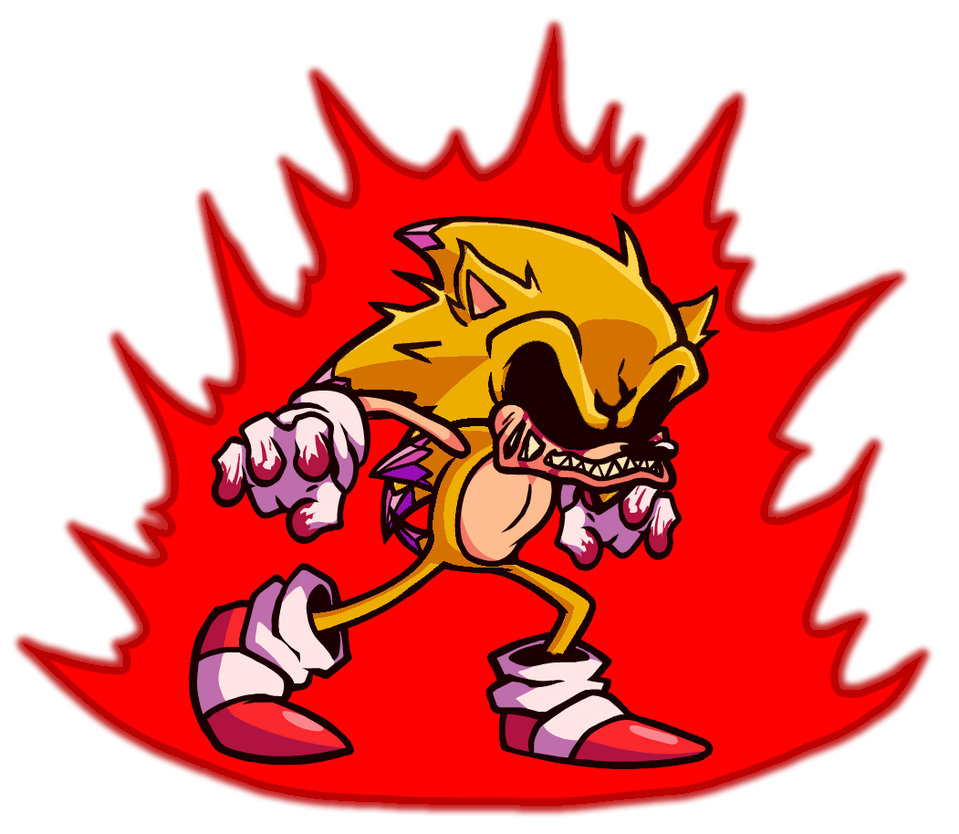 FNF] Hyper Sonic by 205tob on DeviantArt