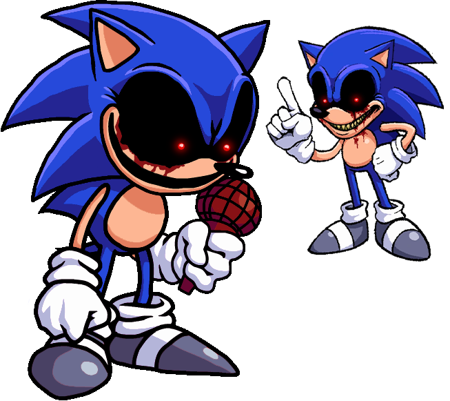 Original sonic.exe meet the sonic.exe version 2011 by