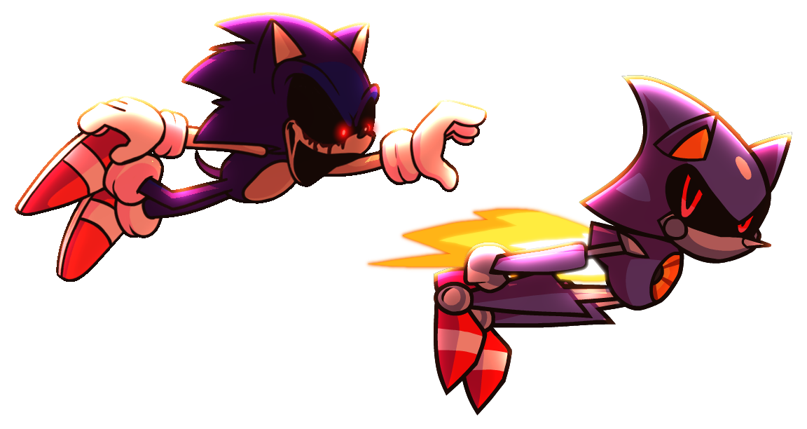 FNF Sonic.EXE / Majin Sonic by ZombiMateusz on DeviantArt