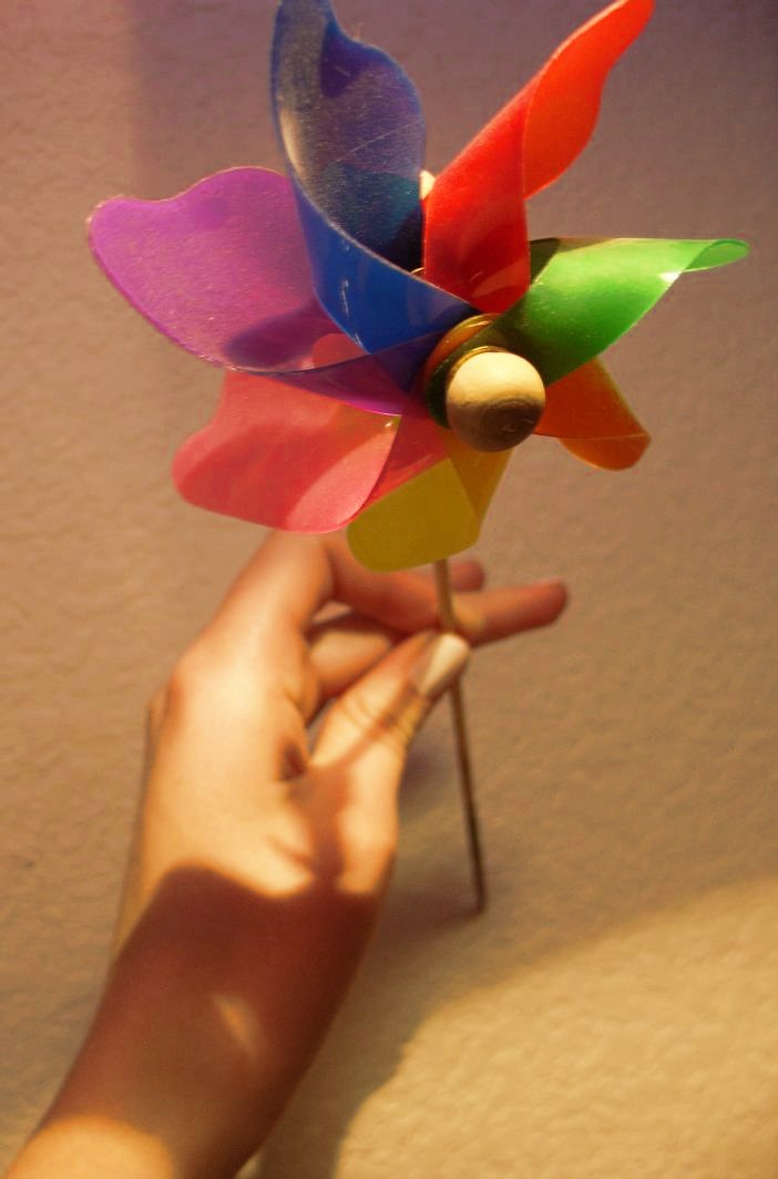 rainbow pinwheel