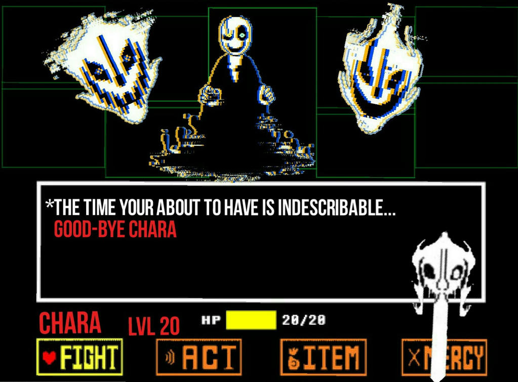 Gaster Battle by InsanityDarkri on DeviantArt