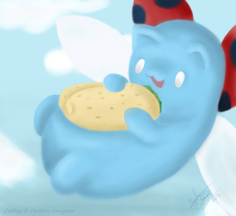 Catbug has a Soft of the Taco Kind! by AcesGrace96
