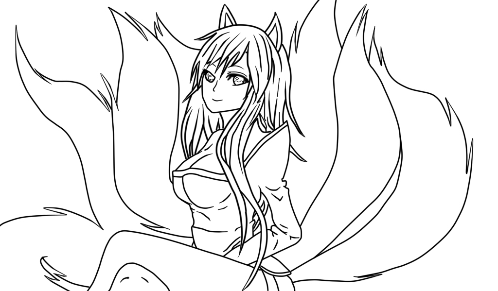 Desenhos de League of Legends para Colorir: De Ahri a Jinx