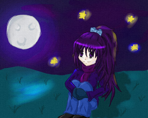 under the moonlight