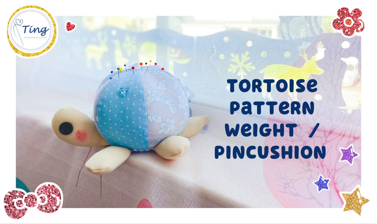 DIY Tortoise Pattern Weight/ Pincushion by HandmadebyTing on DeviantArt