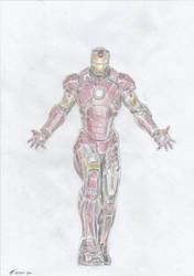 Iron Man Mark VII - Adi Granov