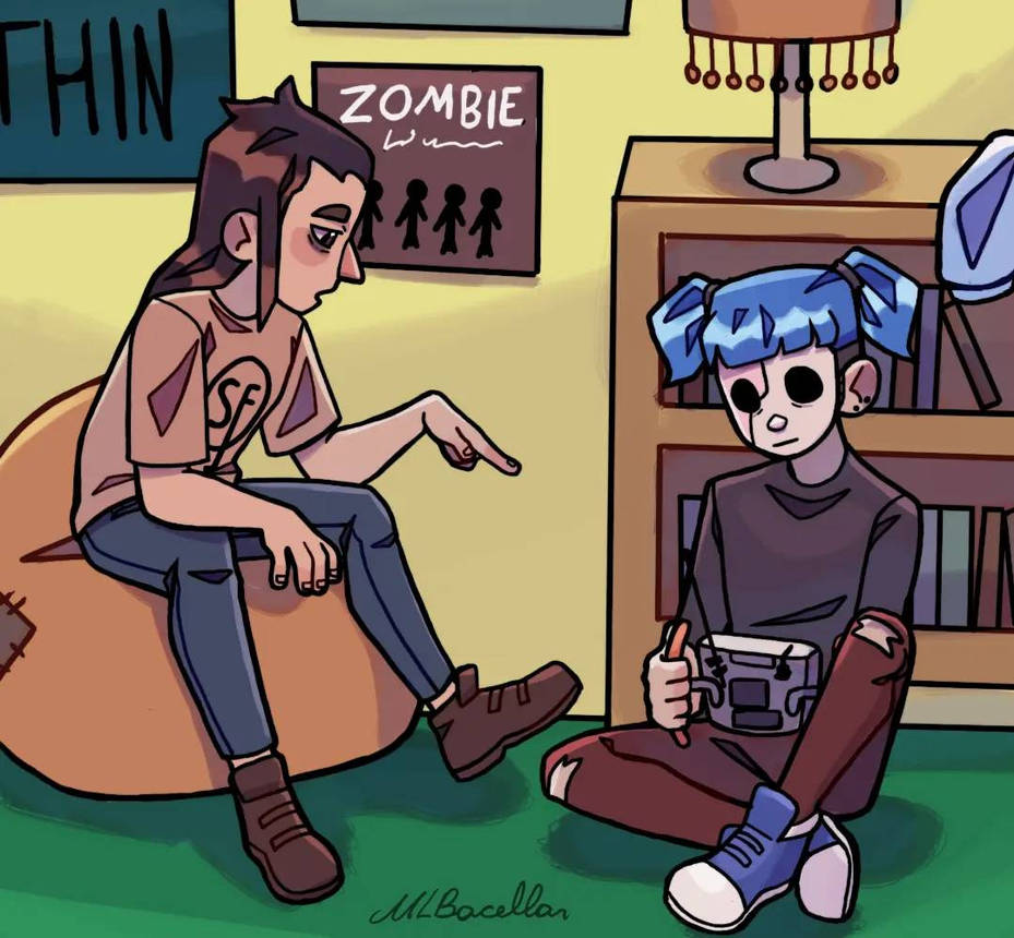 Sally Face Fanart by MLBacellar on DeviantArt