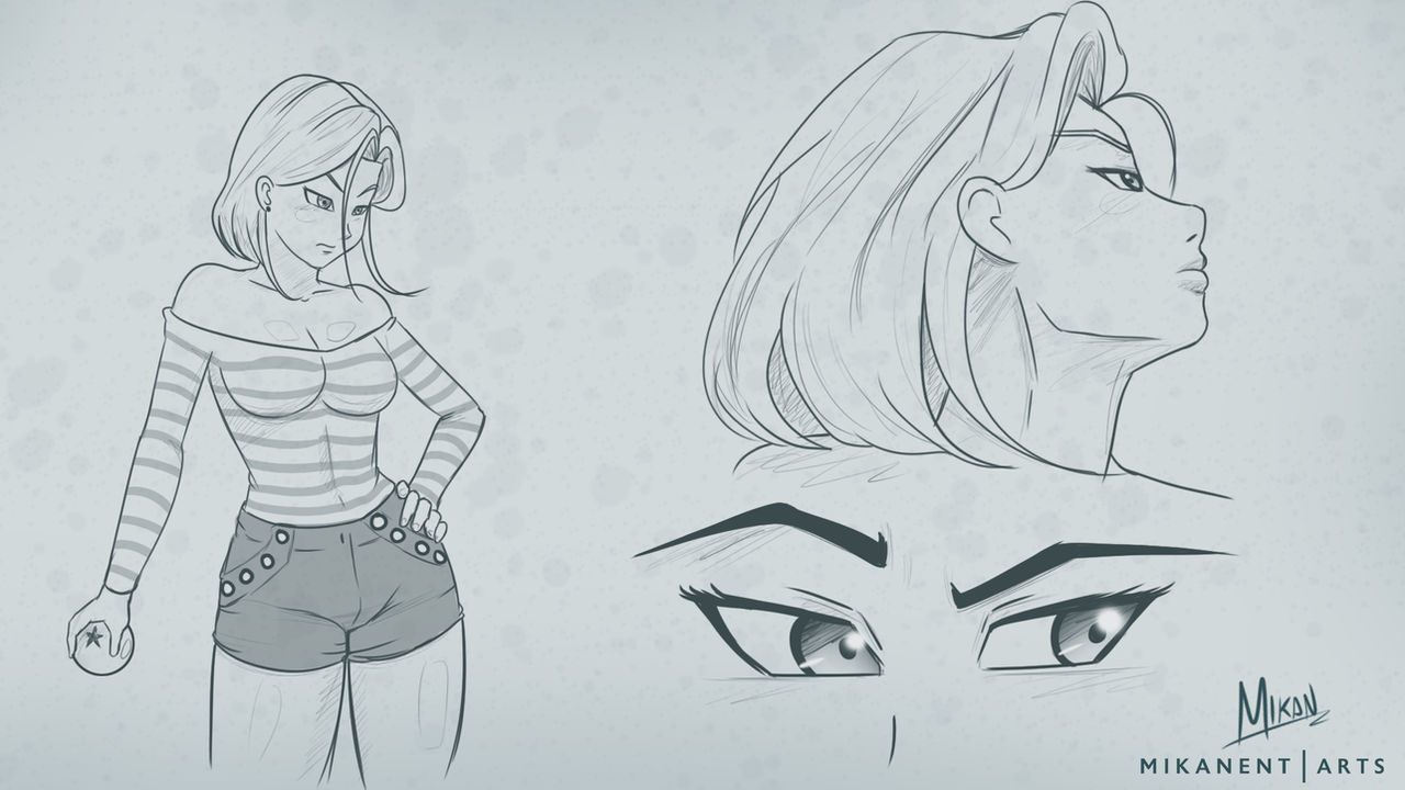 Android 18 Sketch By Mikanent On Deviantart Android 18 Sketch By Mikanent On Deviantart