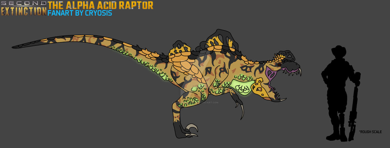 Second Extinction The 'Alpha' Acid Raptor by CryosisEllioti on DeviantArt