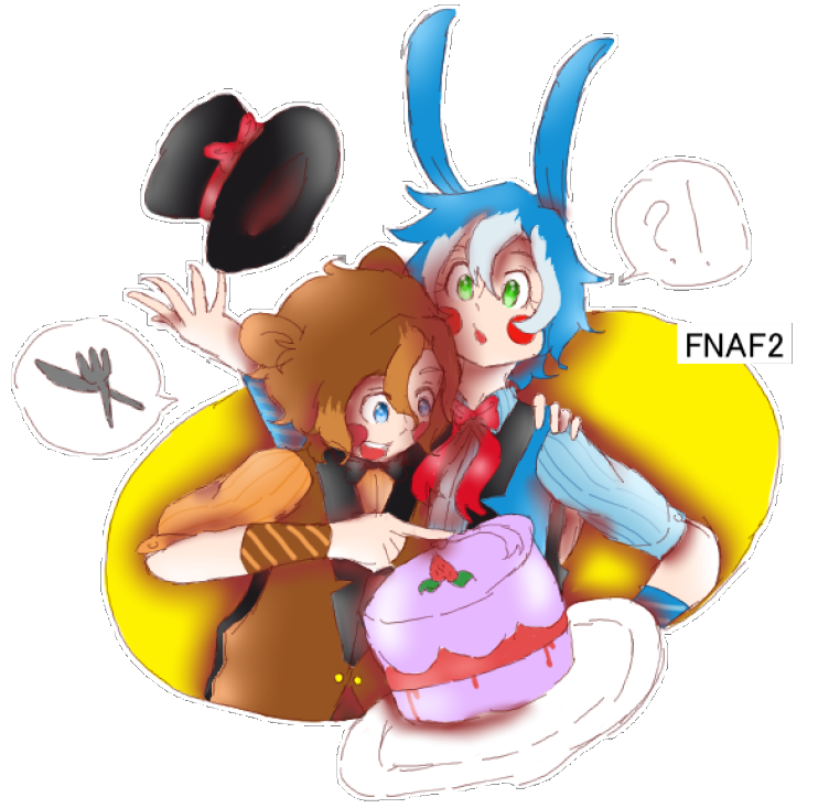 Toy Freddy and Toy Bonnie