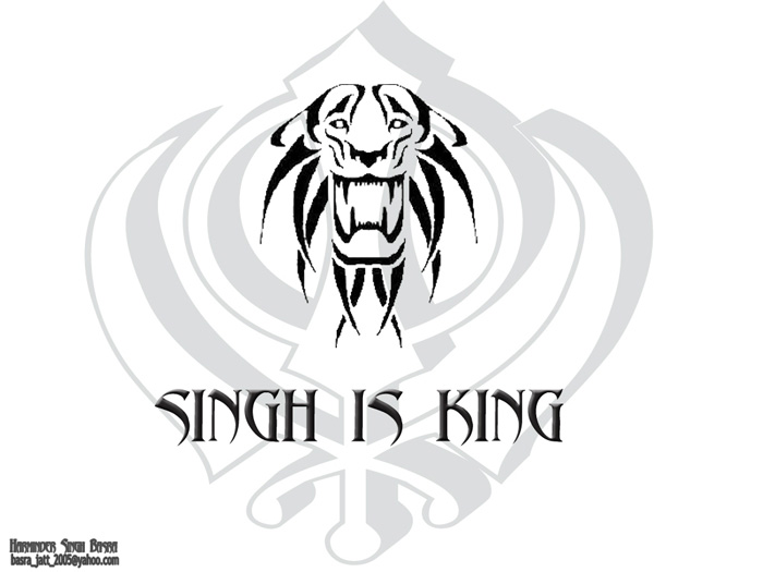 Singh is King by basrajatt on DeviantArt Singh is King by basrajatt on DeviantArt