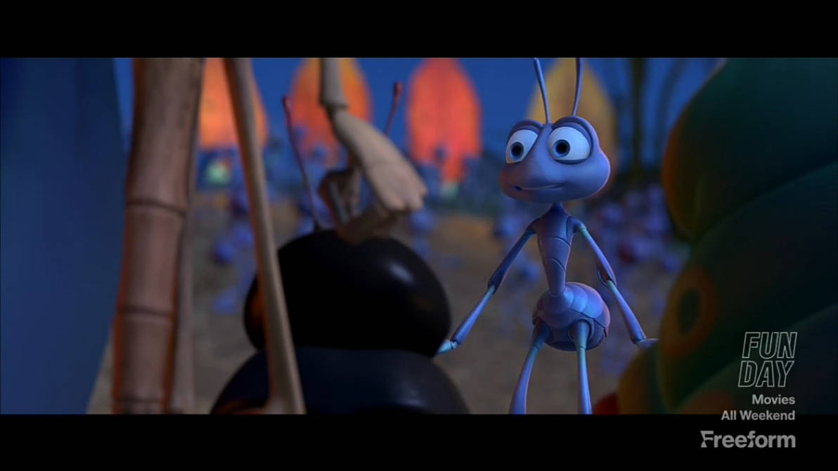 A Bug's Life (1998) On Freeform - 18.09.2022 by ornek12 on DeviantArt