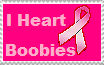Breast Cancer Stamp by paintedbluerose