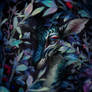 blue tourmaline forest dragon
