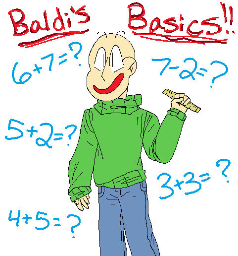 Baldi's Basics by bwordlasagna on DeviantArt