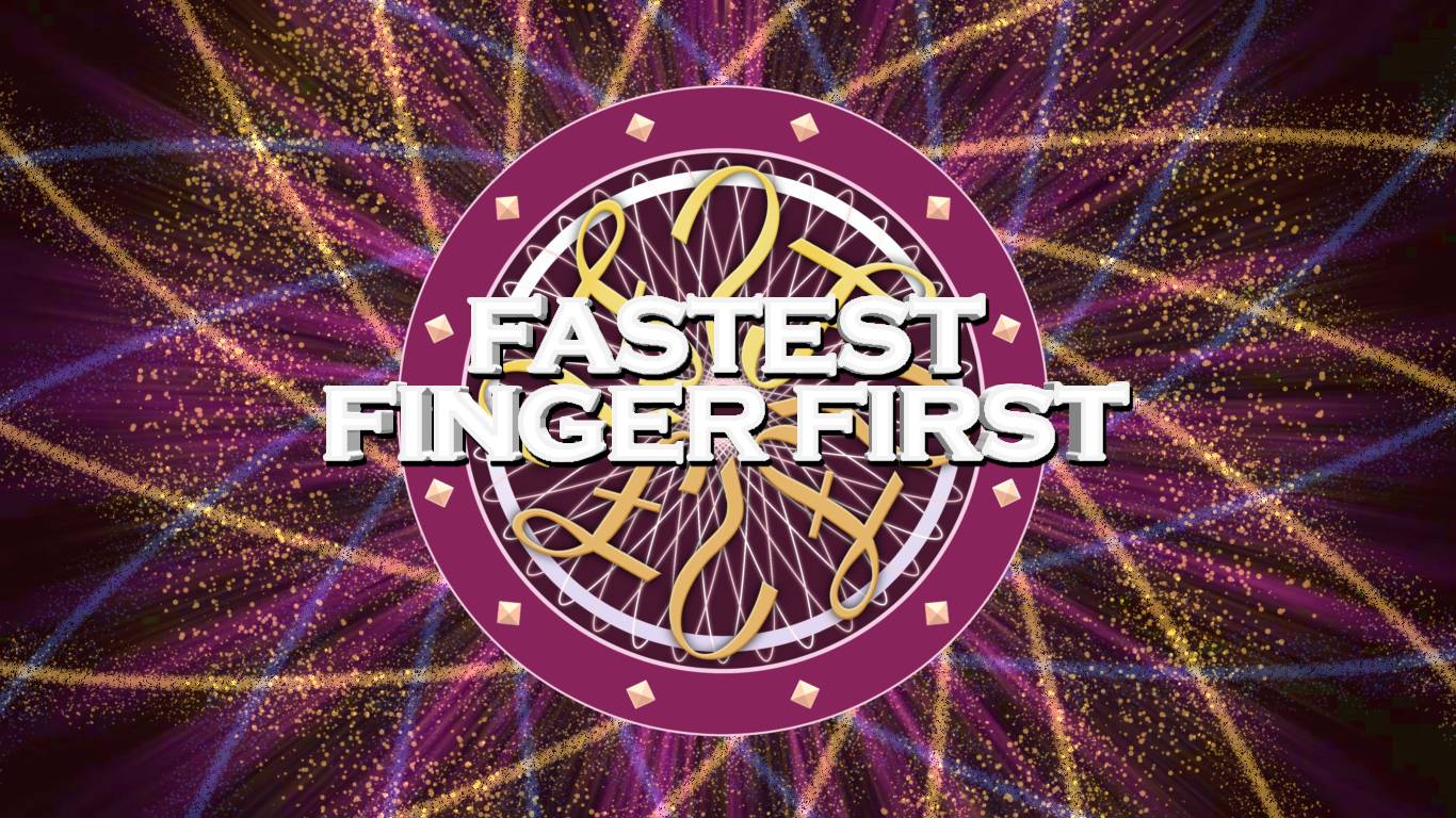 Fastest Finger First Spinoff Logo by MadnessDeviantArtmp4 on DeviantArt