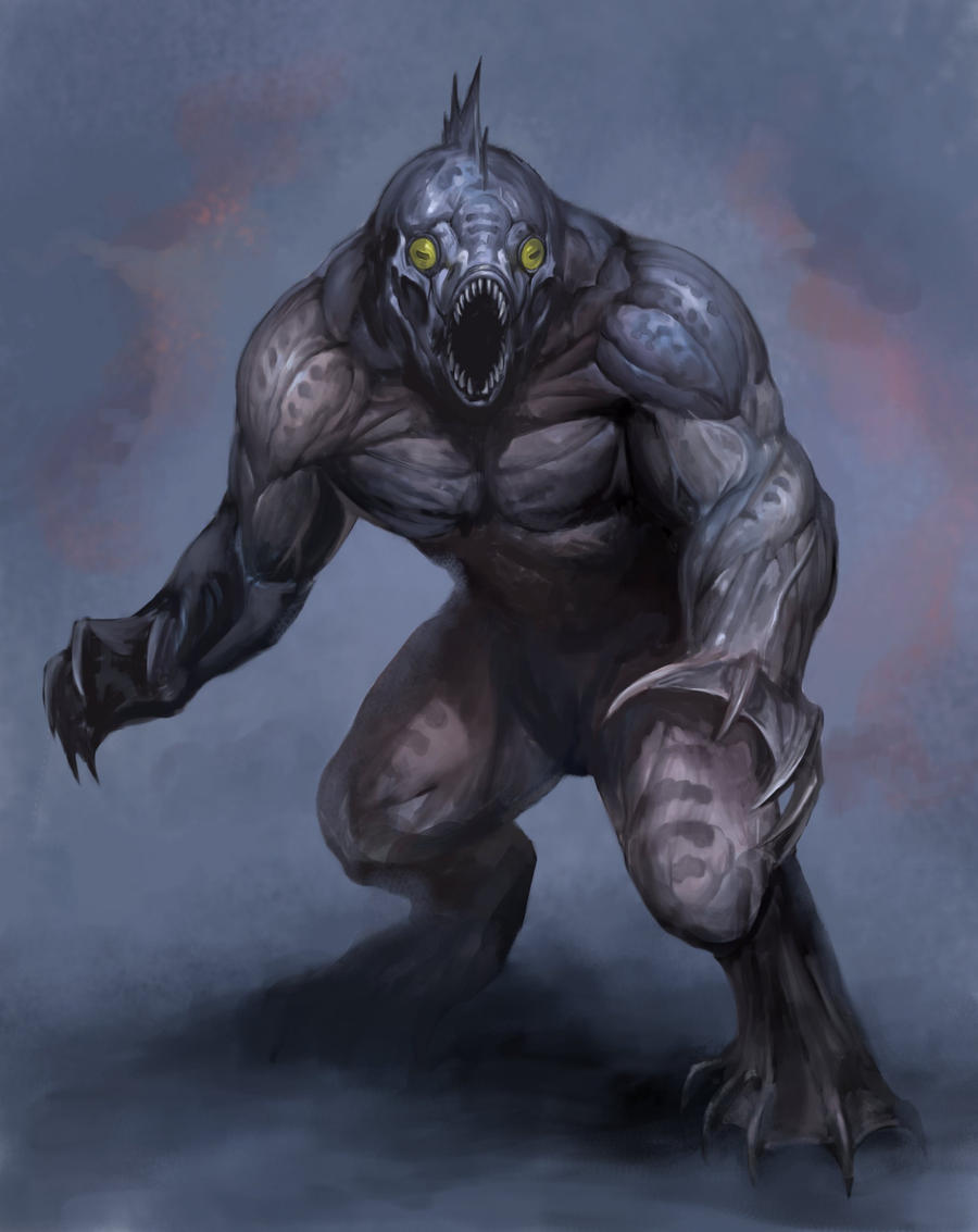 Deep one by douzen on DeviantArt