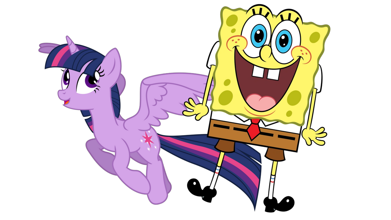 SpongeBob SquarePants and Twilight Sparkle PNG #58 by THXfan2022 on SpongeBob SquarePants and Twilight Sparkle PNG #58 by THXfan2022 on