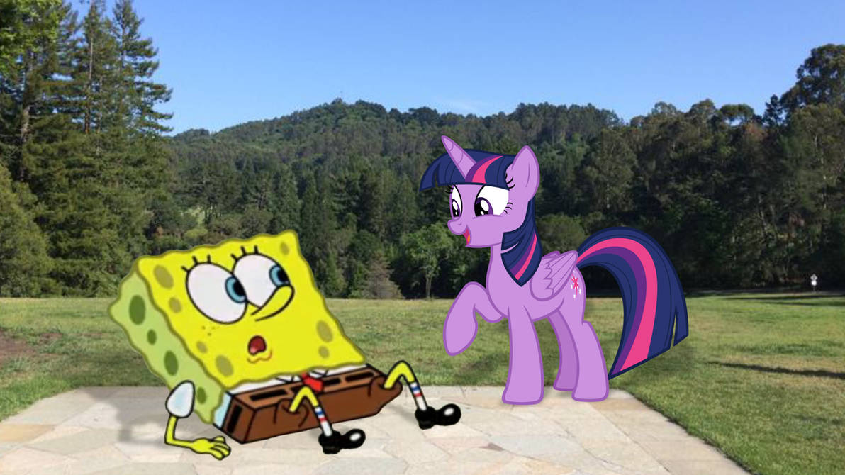 SpongeBob SquarePants Meets Twilight Sparkle By THXfan2022 On DeviantArt spongebob-squarepants-meets-twilight-sparkle-by-thxfan2022-on-deviantart