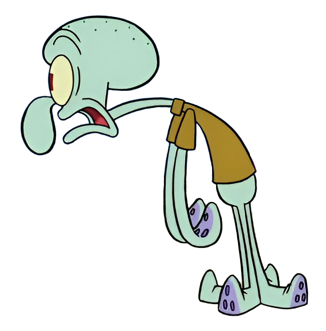 Squidward Tentacles PNG Render #1 by THXfan2022 on DeviantArt