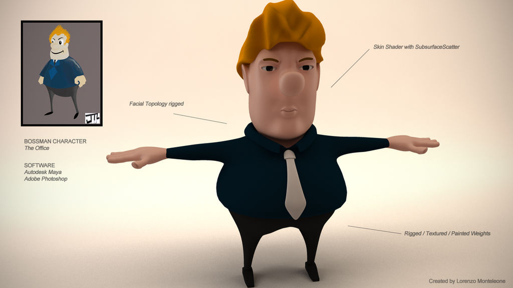 Local Bossman Core Bossman by 3dprodigy on DeviantArt