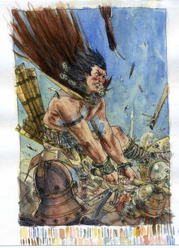 Mac Roth Drawing Explore the Best Slaine Art | DeviantArt