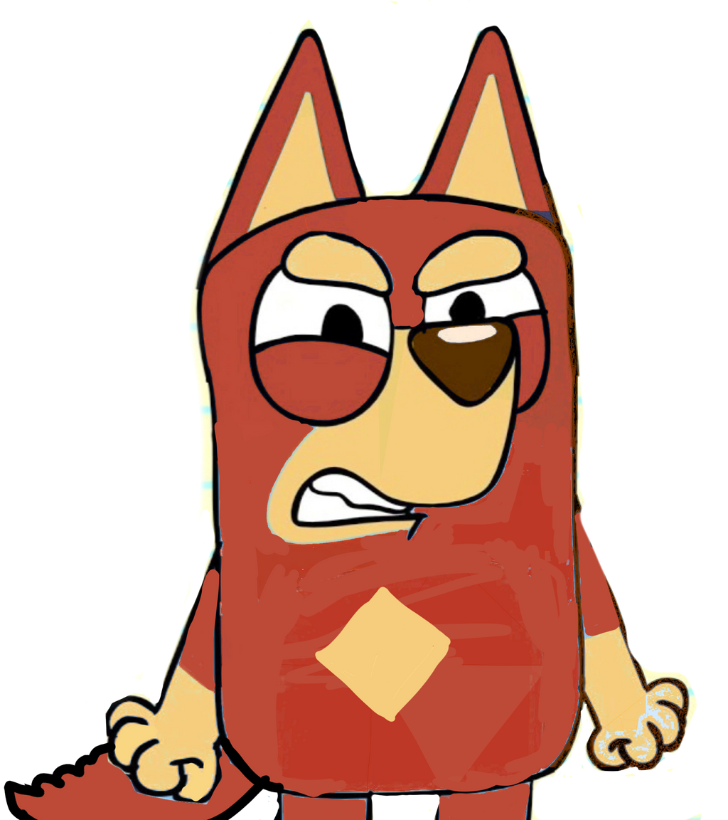 Bluey - Rusty's Angry (Vector 2) by BradyJTrang26 on DeviantArt