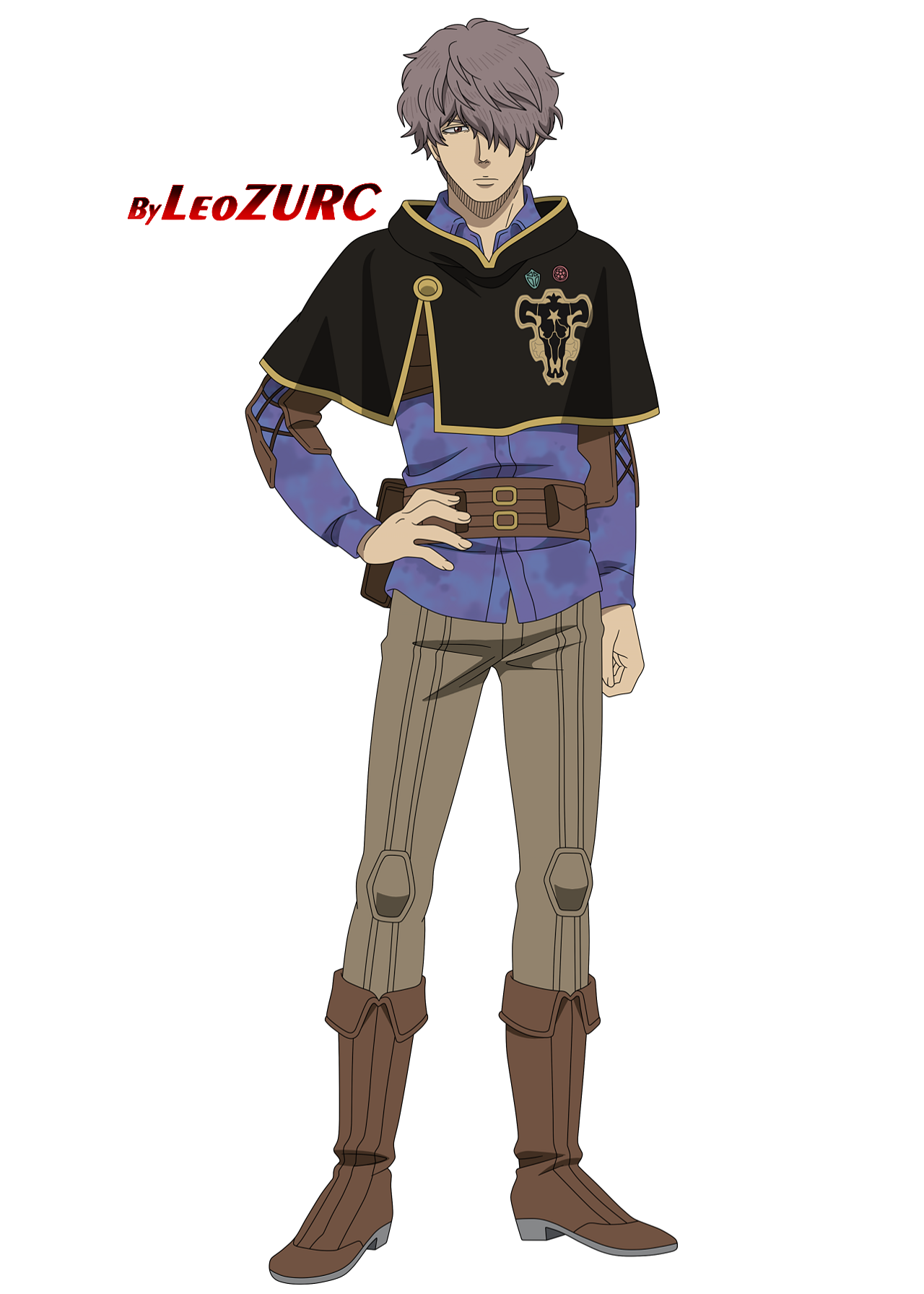 Gauche Black Clover by UchihaKakashi48 on DeviantArt