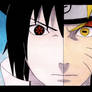 NARUTO IN SAGE MODE AND SASUKE