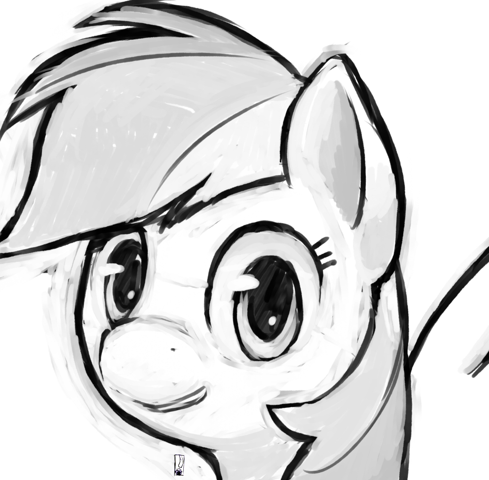 Rainbow Dash Sketch