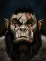 Orc Painting