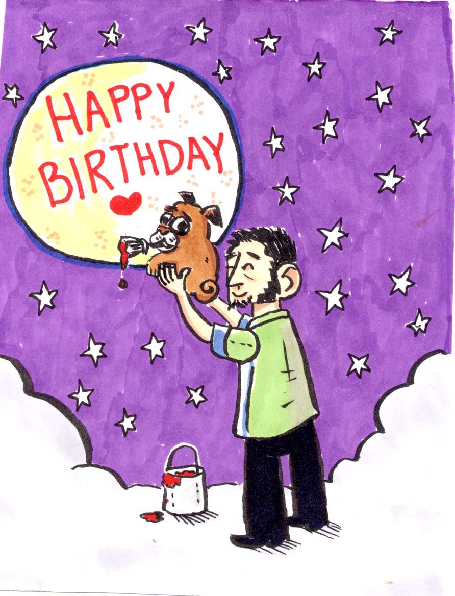 Sweet's Birthday Card